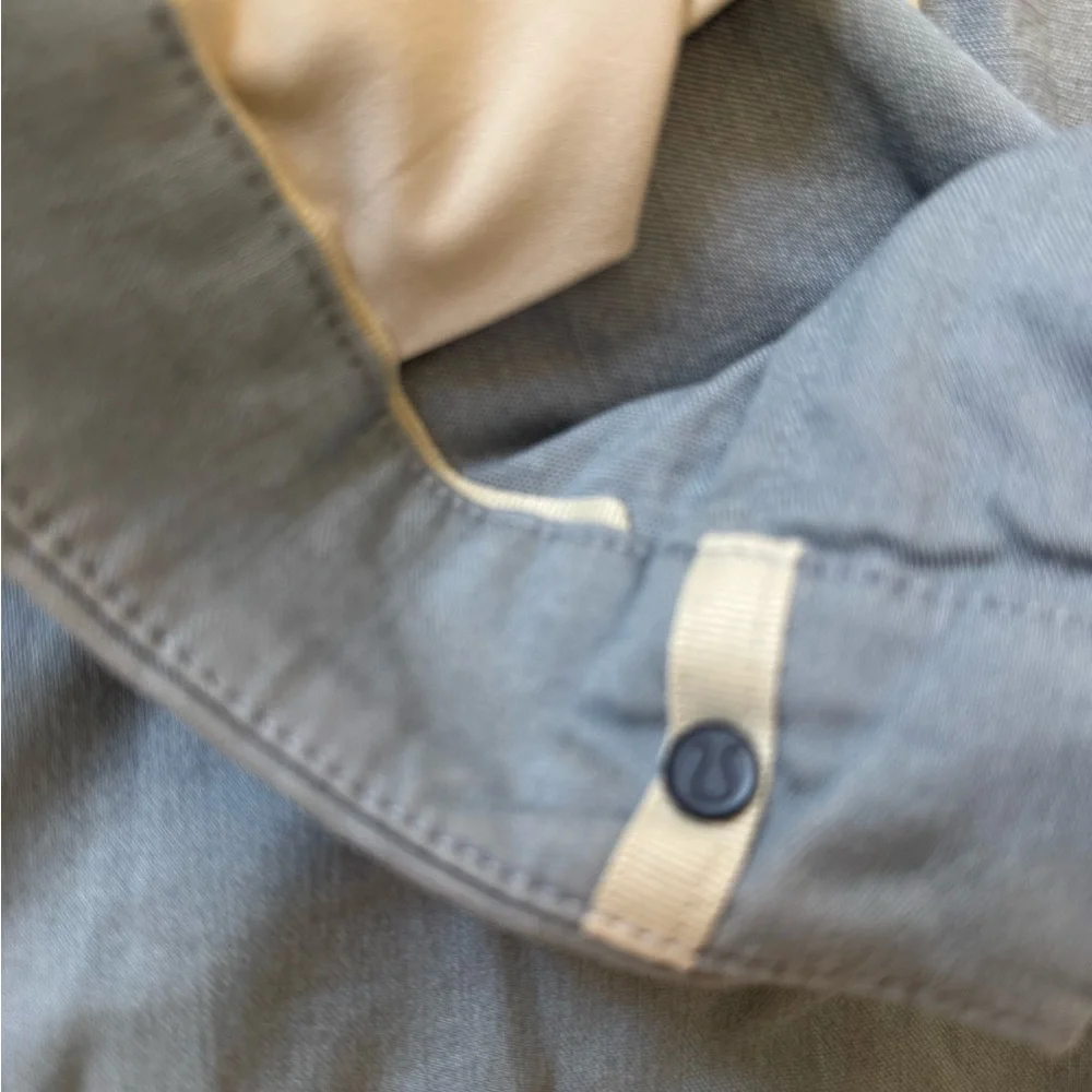 Lululemon ABC Classic Fit short 9 in stretch cotton versa twill size 31 - Picture 5 of 9
